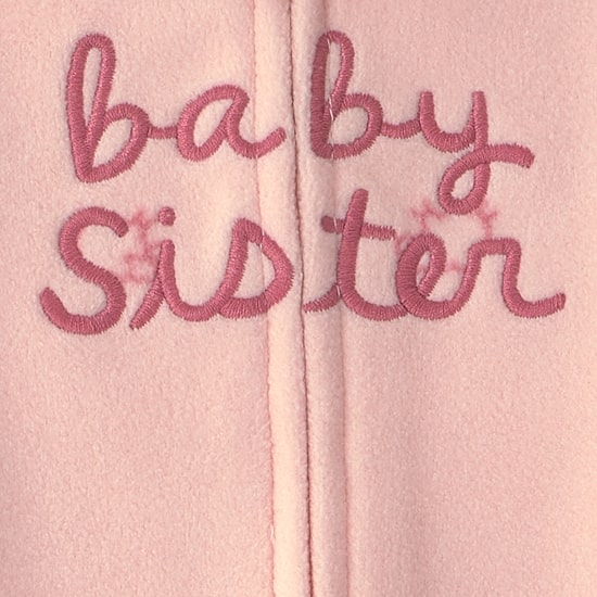 Carter's Microfleece Sister Baby Girls Sleep and Play