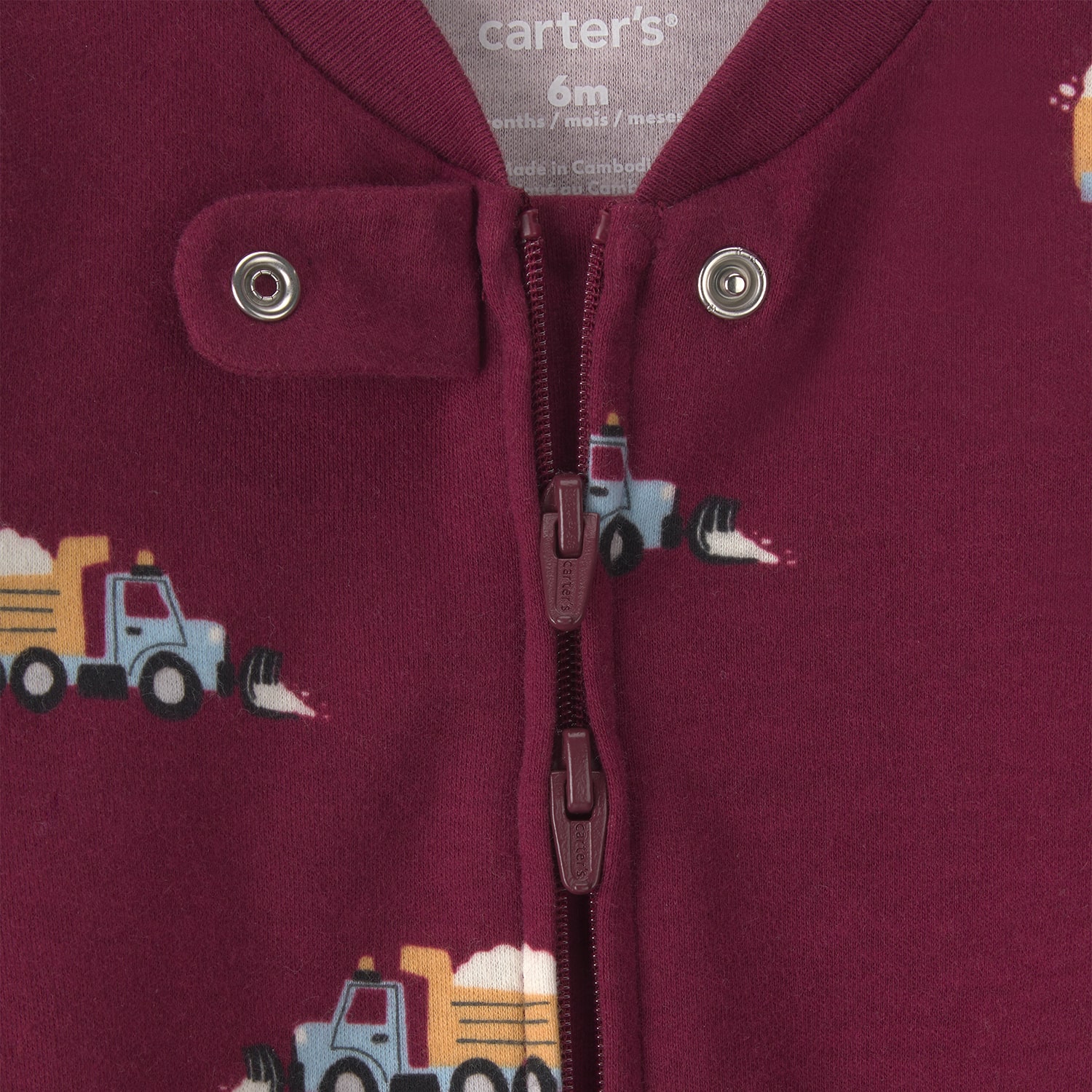 Carter's Snow Plow Baby Boys Sleep and Play