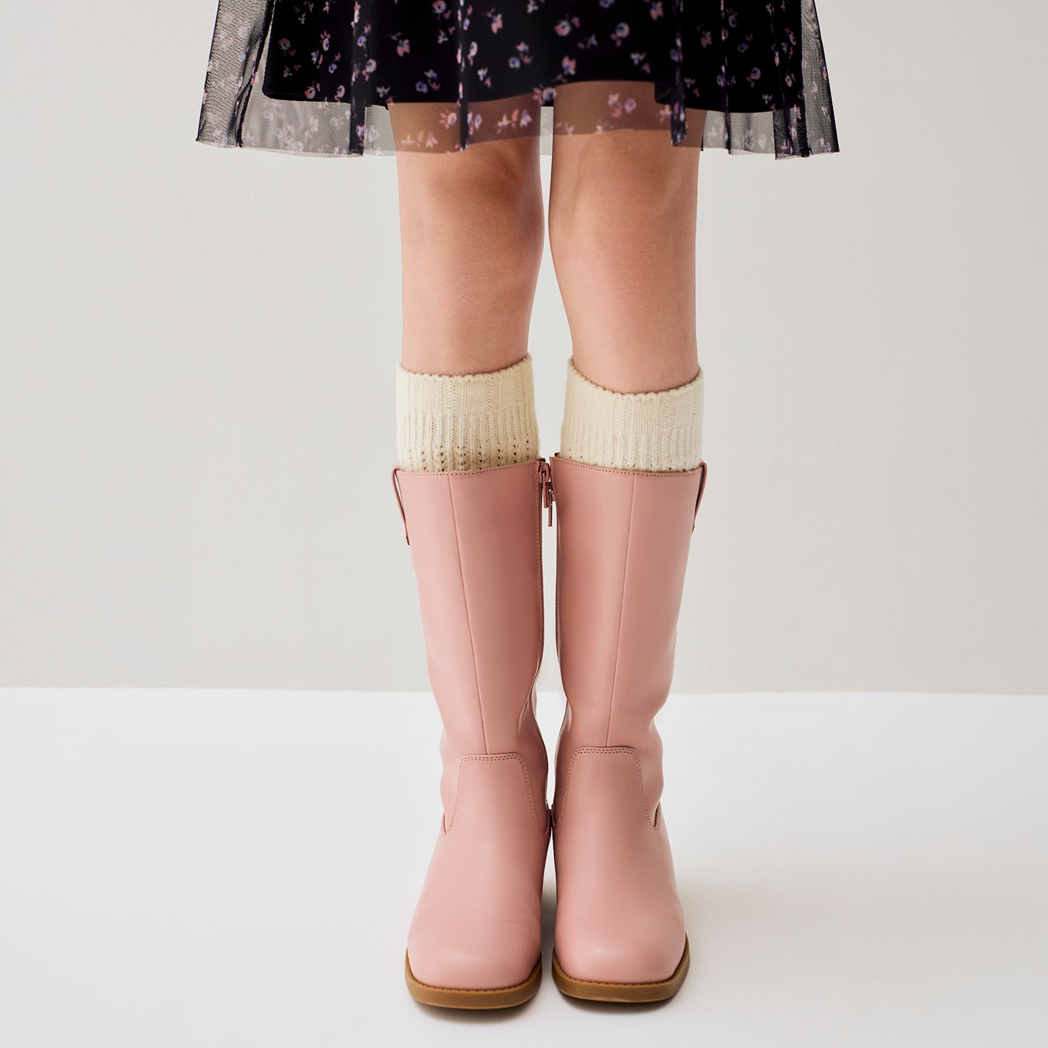 Thereabouts Little & Big Kid Girls Sydney Flat Heel Riding Boots