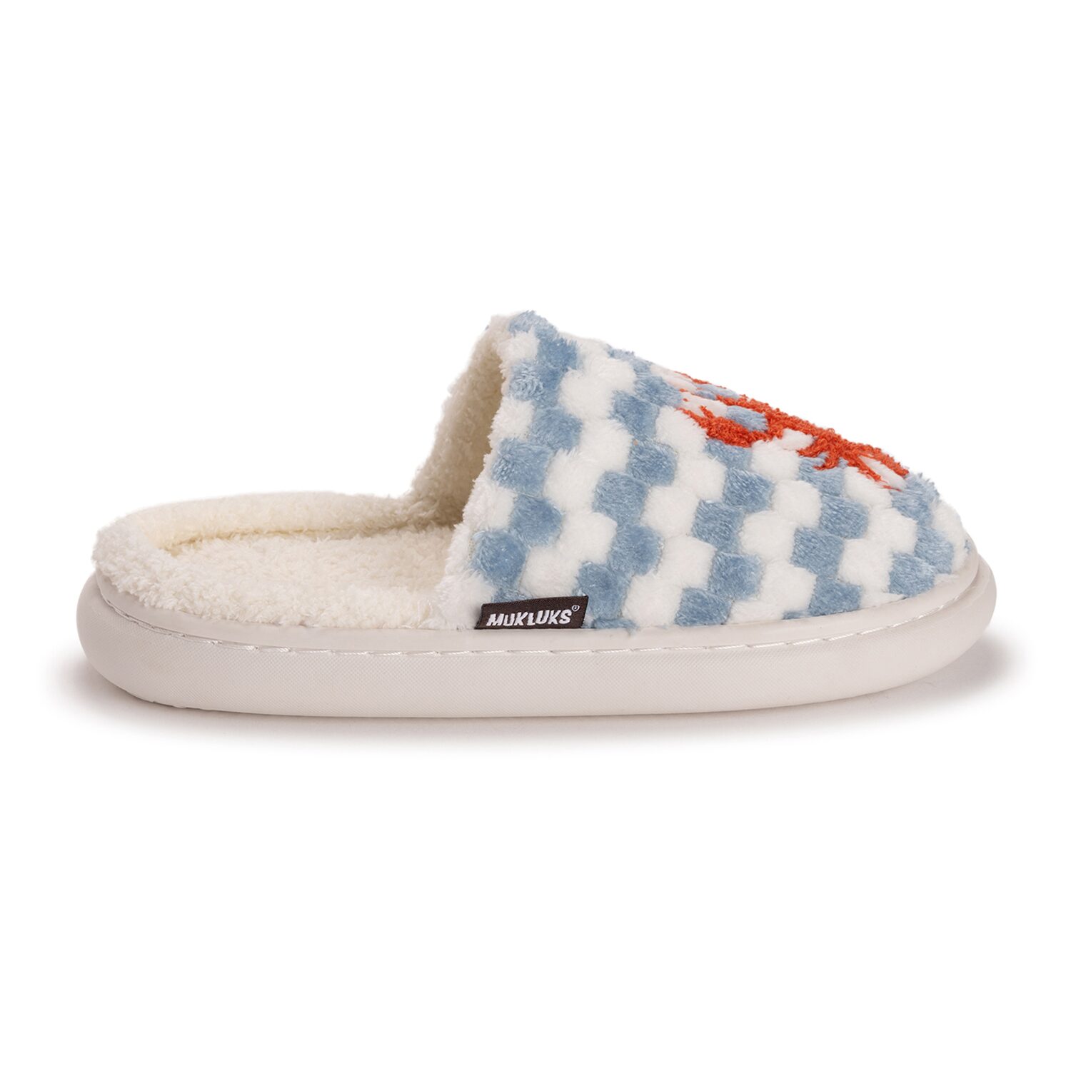 Muk Luks Joss Slide Womens Memory Foam Slip-On Slippers