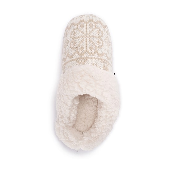 Muk Luks Womens Memory Foam Slip Resistant Clog Slippers
