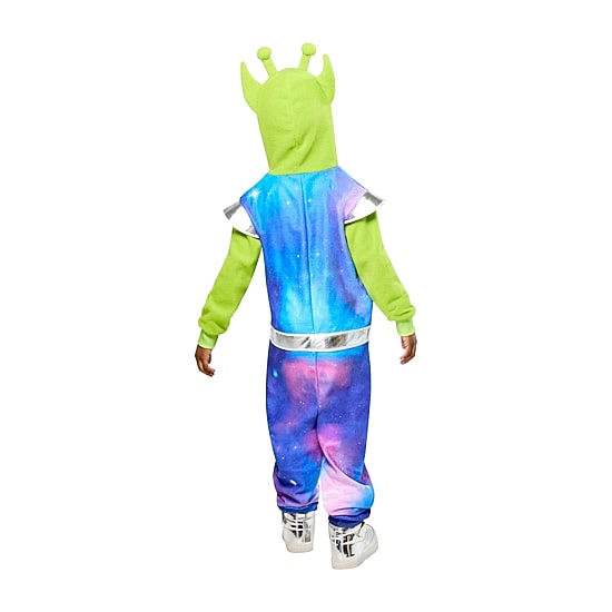 Little & Big Kid Unisex Alien Zipster Costume