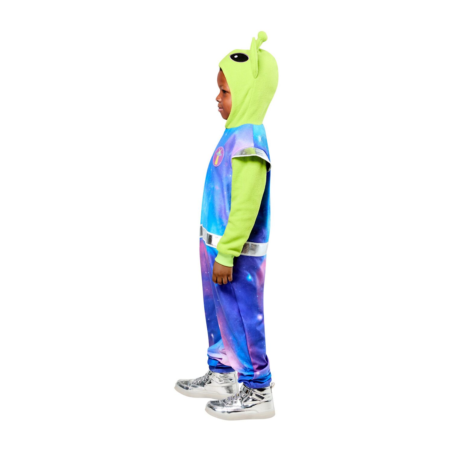 Little & Big Kid Unisex Alien Zipster Costume