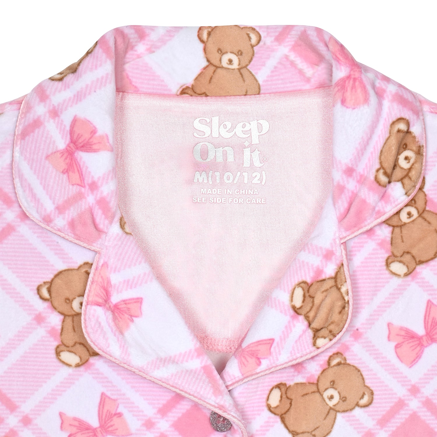 Sleep On It Little & Big Kid Girls Long Sleeve 2-pc. Pajama Set