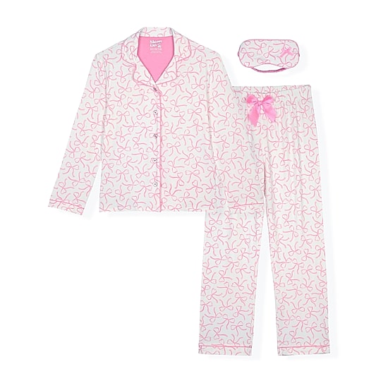 Sleep On It Little & Big Kid Girls Long Sleeve 2-pc. Pajama Set