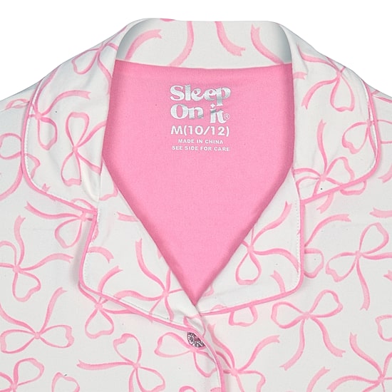 Sleep On It Little & Big Kid Girls Long Sleeve 2-pc. Pajama Set