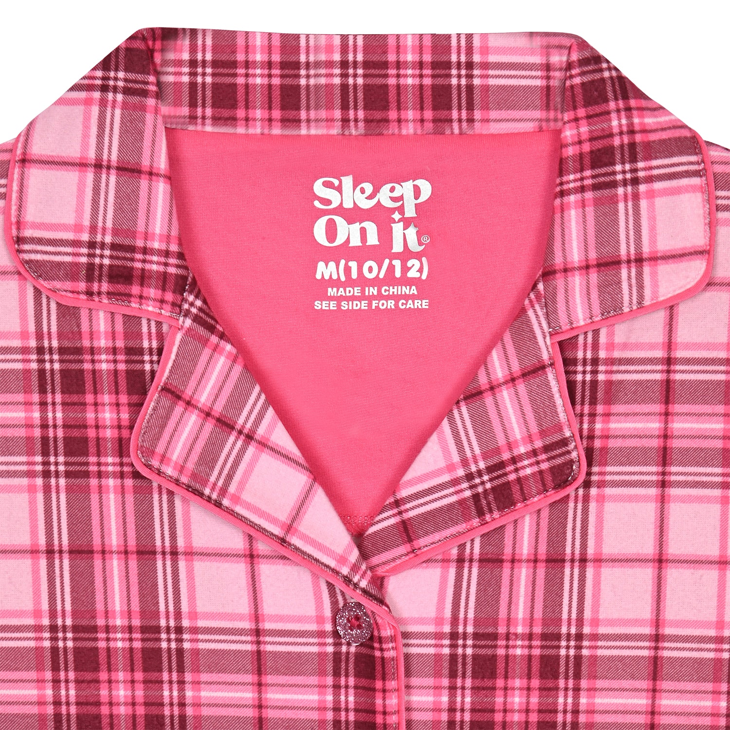 Sleep On It Little & Big Kid Girls Long Sleeve 2-pc. Pajama Set