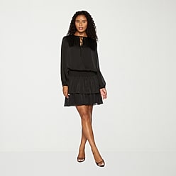 Black Long Sleeve Dresses for Women