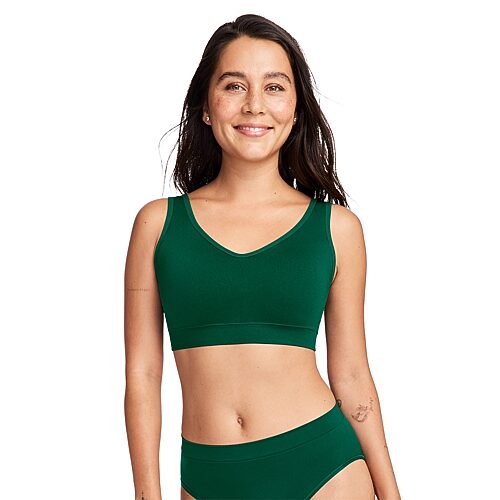 Jockey Seamfree Back Smoothing Bralette - 3041 In Green
