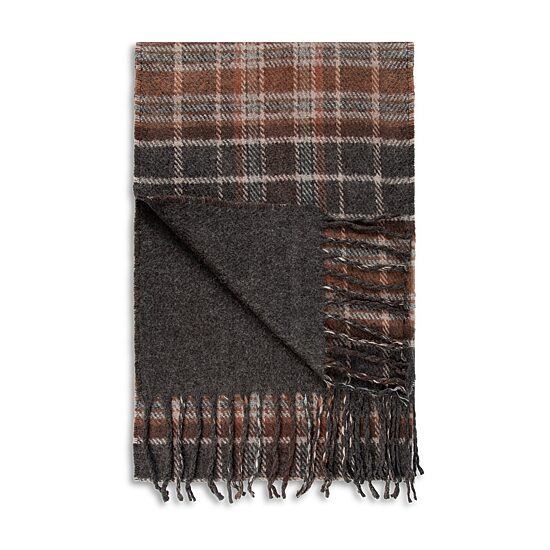 Isotoner Reversible Plaid Scarf
