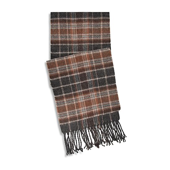 Isotoner Reversible Plaid Scarf