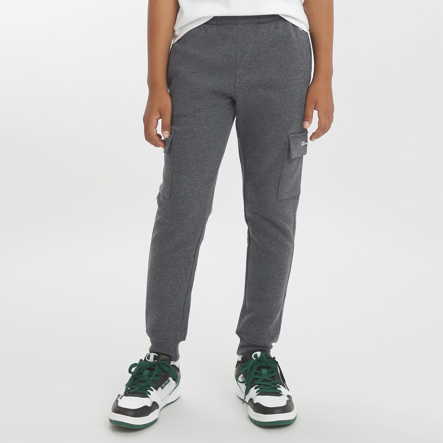 Champion Big Kid Boys Cuffed Classic Fit Fleece Jogger Pant
