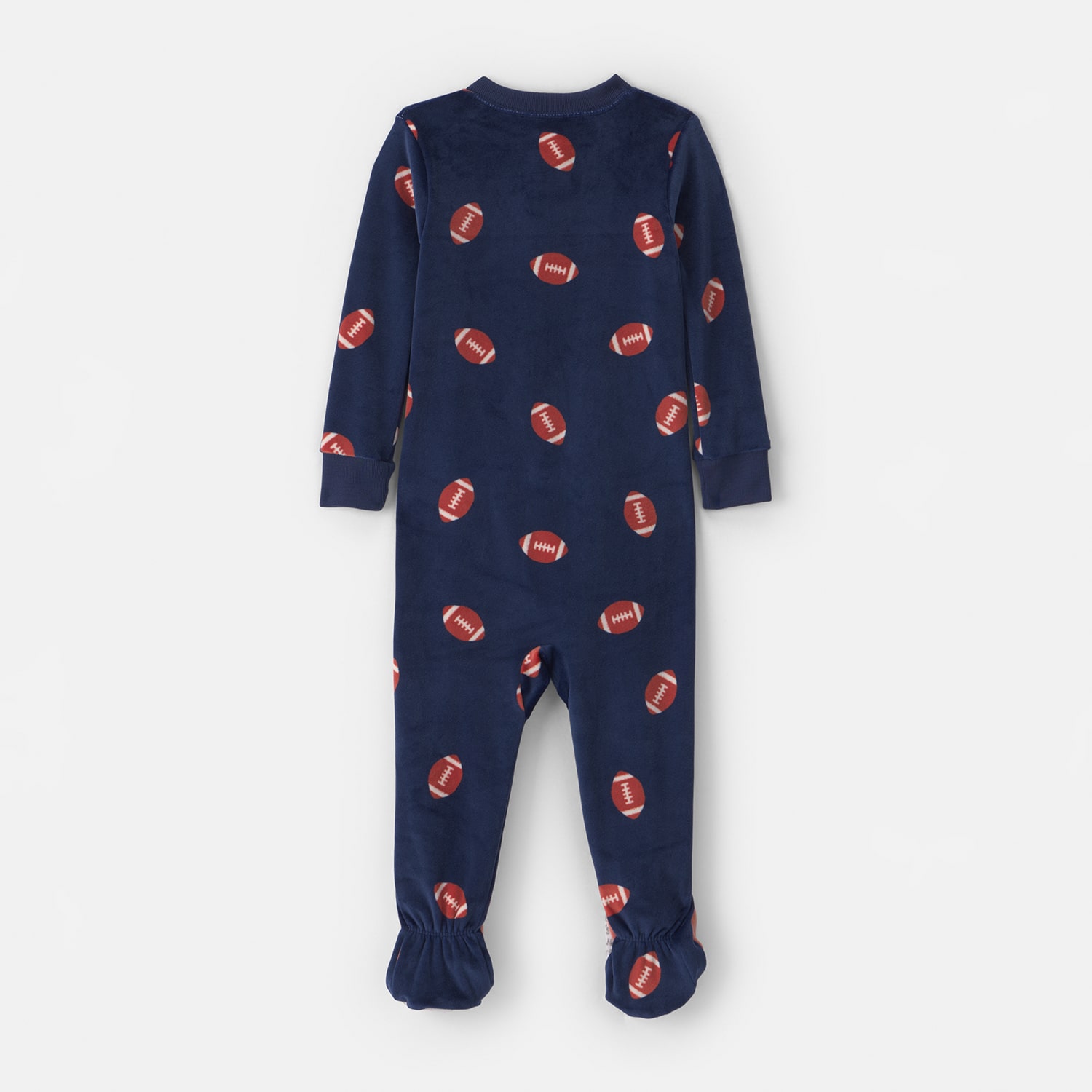 Carter's Baby Boys Footed Crew Neck Long Sleeve One Piece Pajama