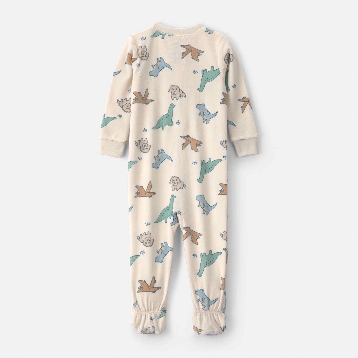 Carter's Baby Boys Footed Crew Neck Long Sleeve One Piece Pajama