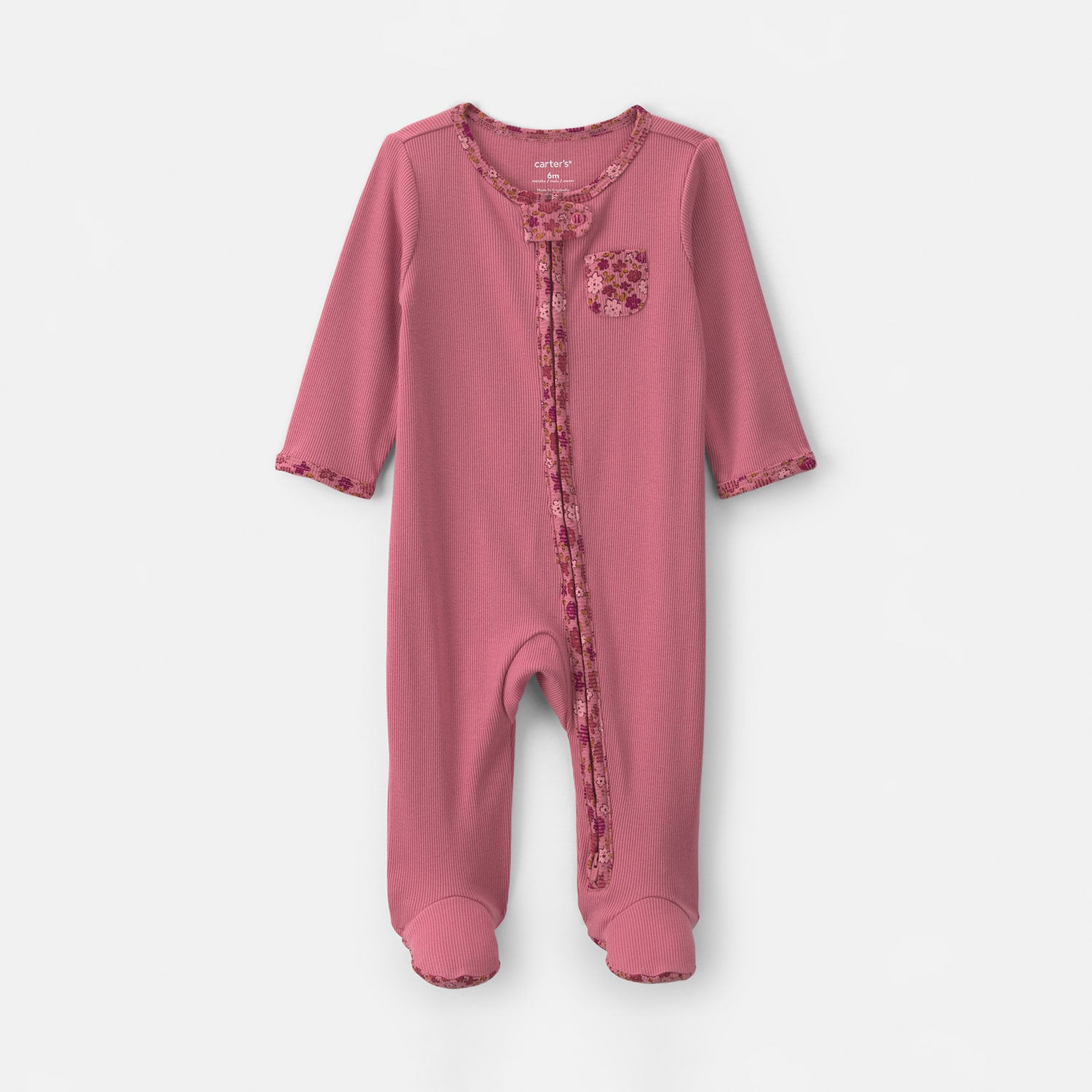 Carter's Baby Girls Floral Sleep and Play