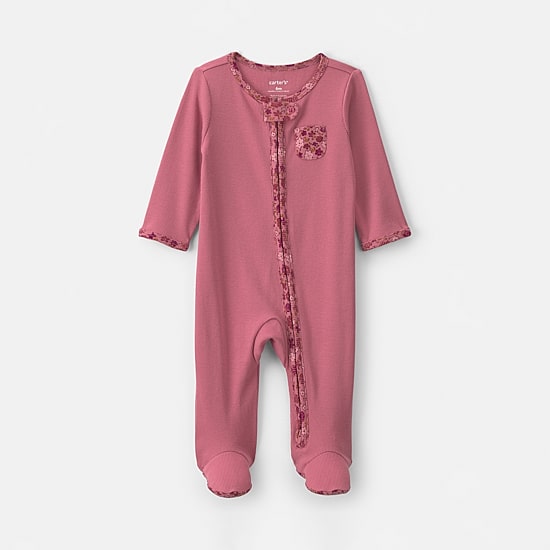Carter's Baby Girls Floral Sleep and Play