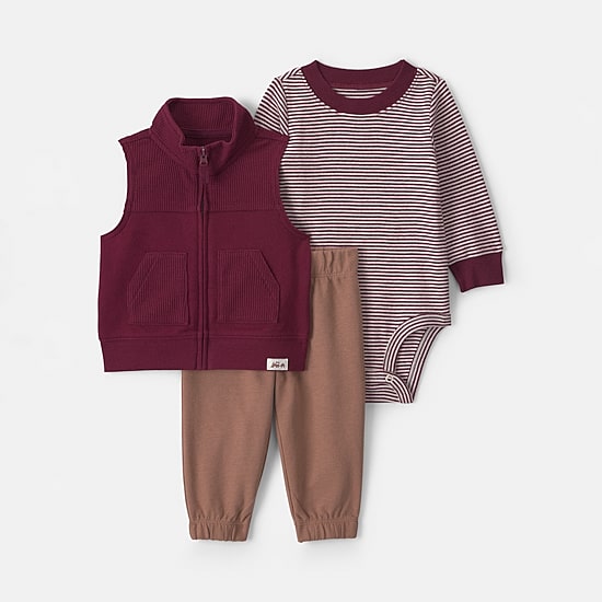 Carter's Baby Boys Knit 3-pc. Pant Set