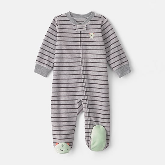 Carter's Microfleece Monster Baby Boys Sleep and Play