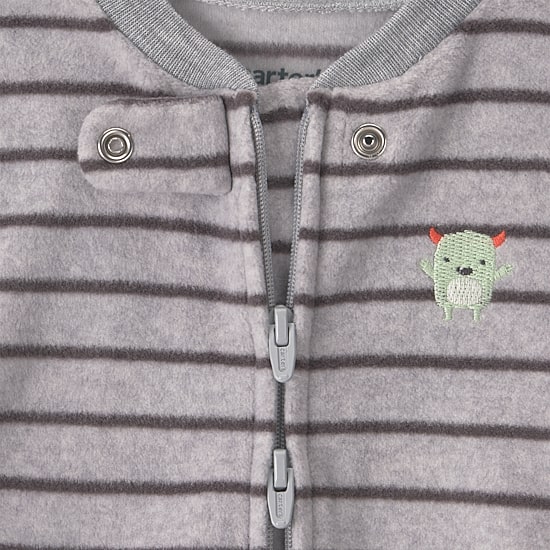 Carter's Microfleece Monster Baby Boys Sleep and Play