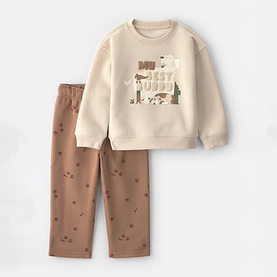 Carter's Baby Boys Knit 2-pc. Pant Set