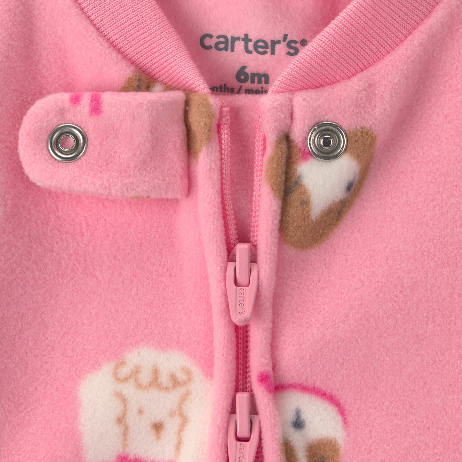 Carter's Baby Girls Animal Sleep and Play