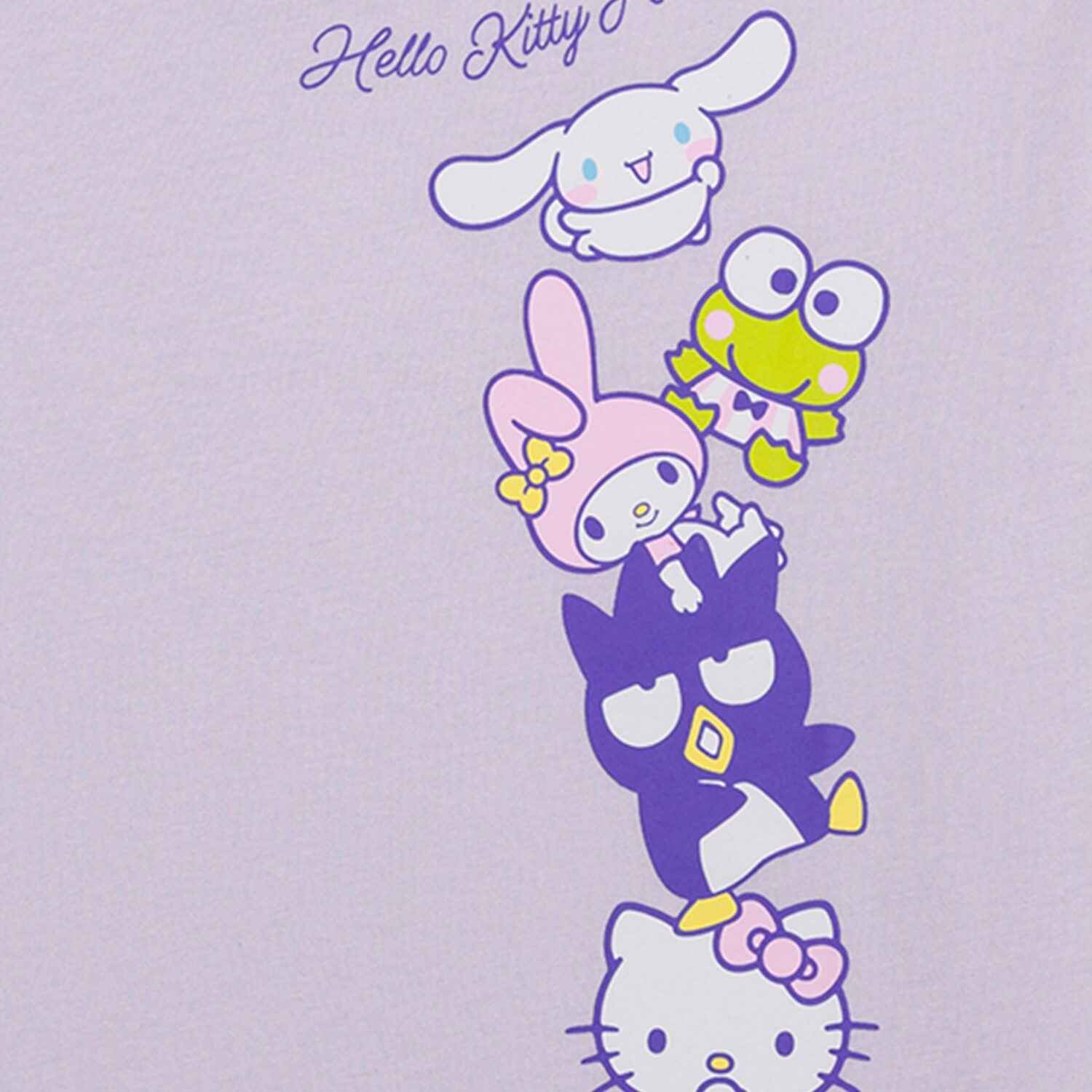 Little & Big Kid Girls Crew Neck Short Sleeve Regular Fit Hello Kitty Graphic T-Shirt
