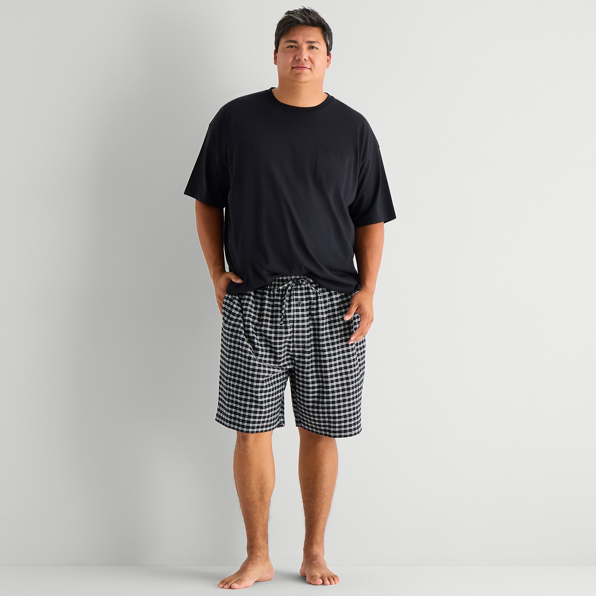 St. John's Bay Mens Big and Tall Pajama Shorts