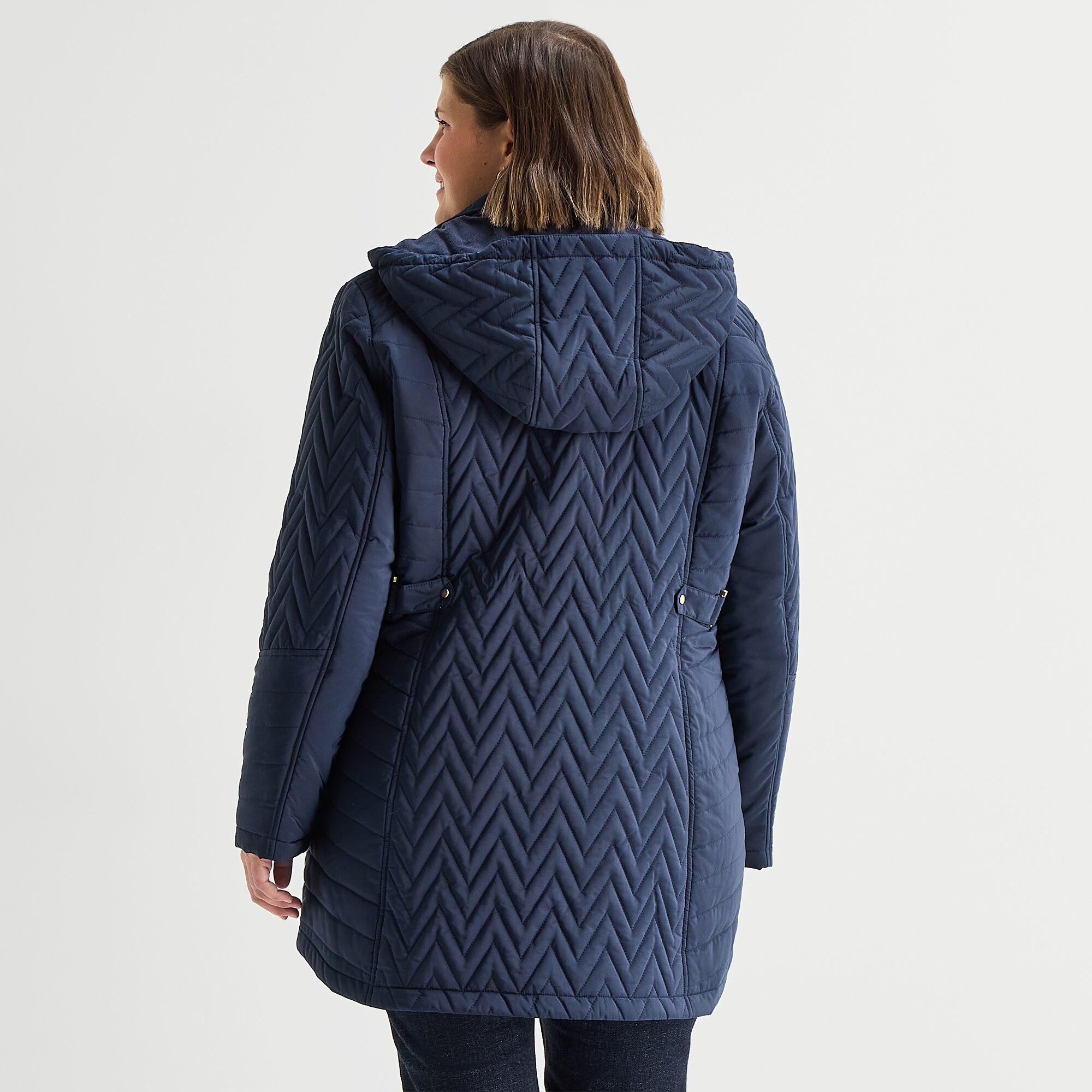 Gallery Womens Midweight Plus Quilted Jacket
