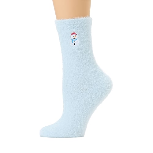 Mixit Womens 1 Pair Crew Socks In Blue