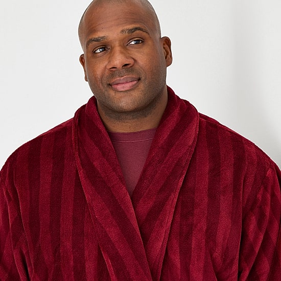 Shaquille O'Neal XLG™ Mens Knee Length Long Sleeve Robe