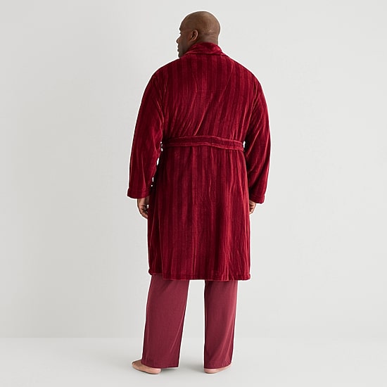 Shaquille O'Neal XLG™ Mens Knee Length Long Sleeve Robe
