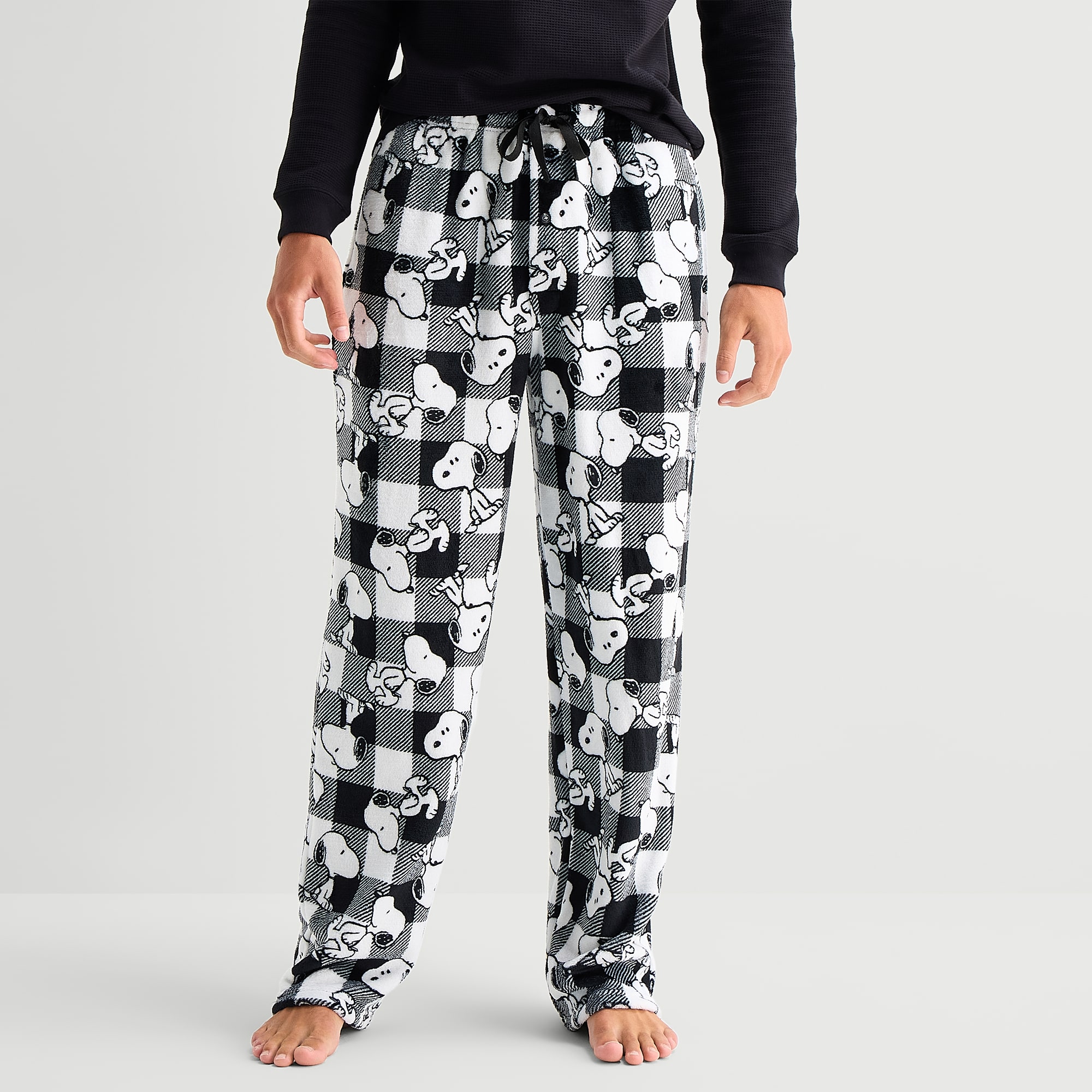 Disney Mjc Mens Peanuts Snoopy Pajama Shorts