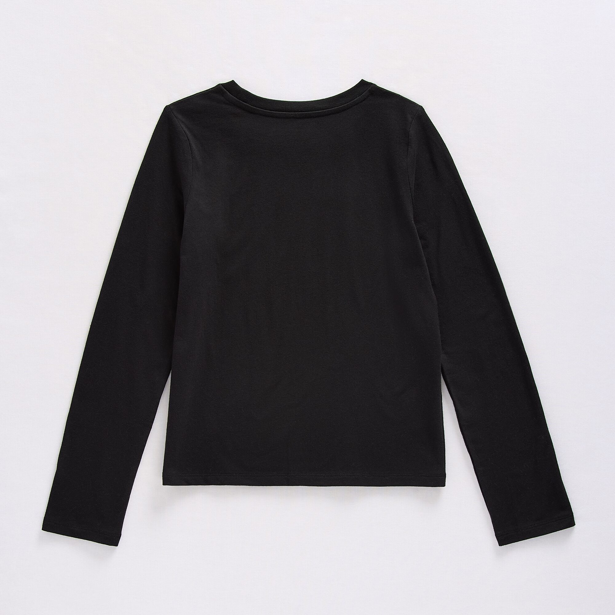 Thereabouts Embellished Little & Big Kid Girls Round Neck Long Sleeve T-Shirt