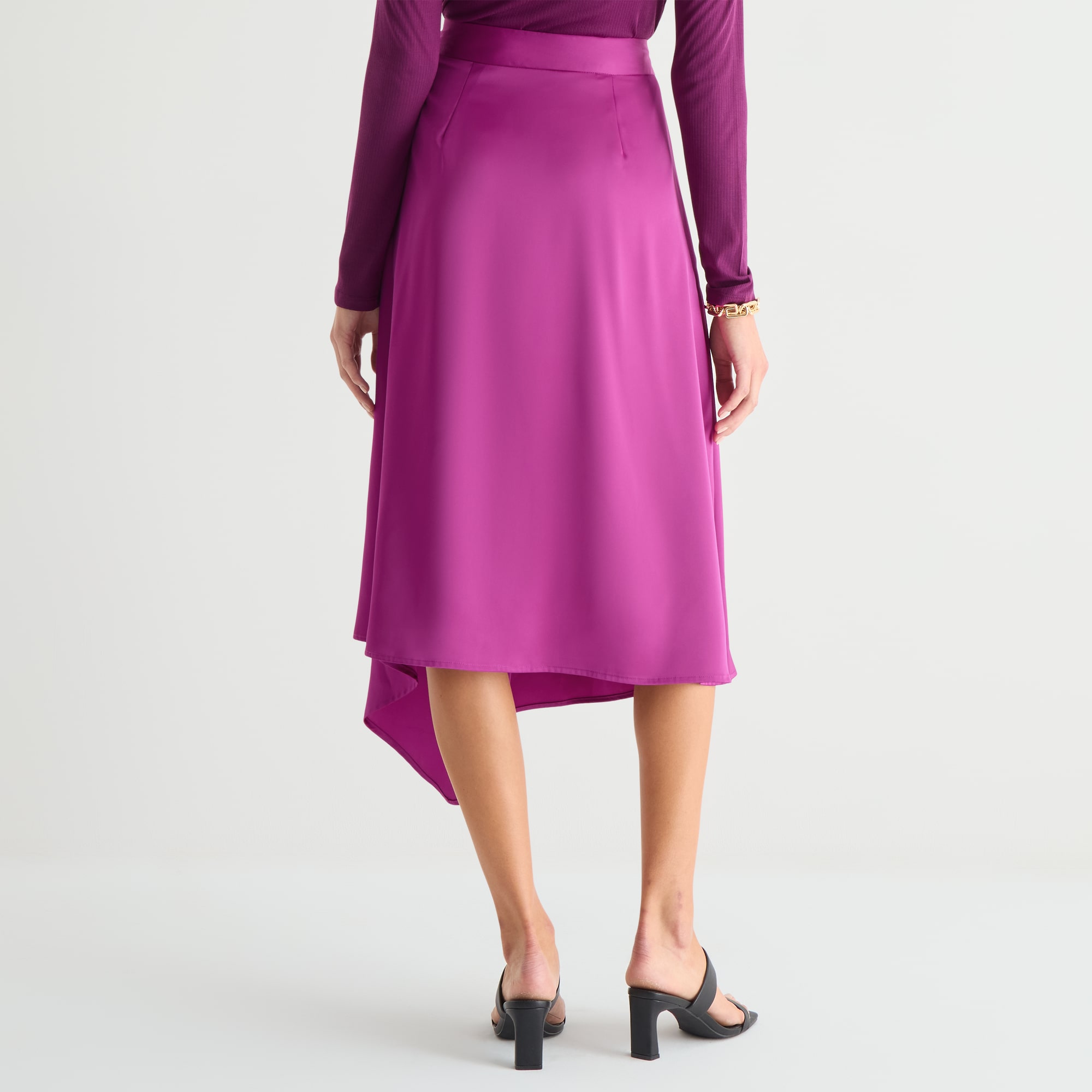 Worthington Womens Wrap Skirt