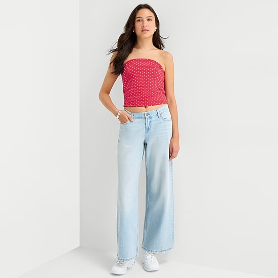 Reversible Womens Juniors Tube Top
