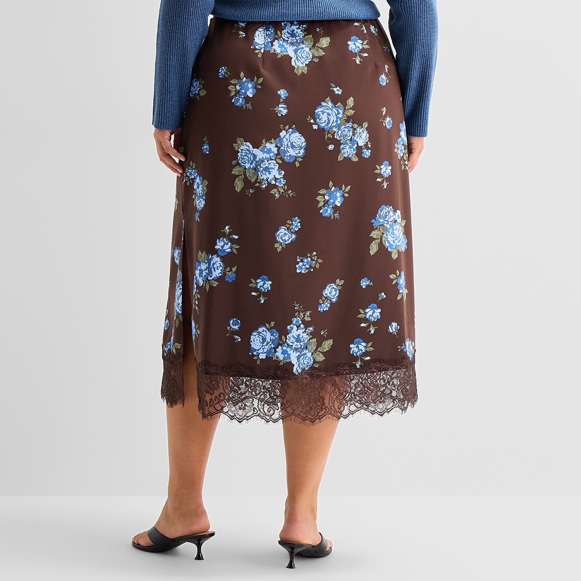A.N.A Womens Plus Midi Pencil Skirt