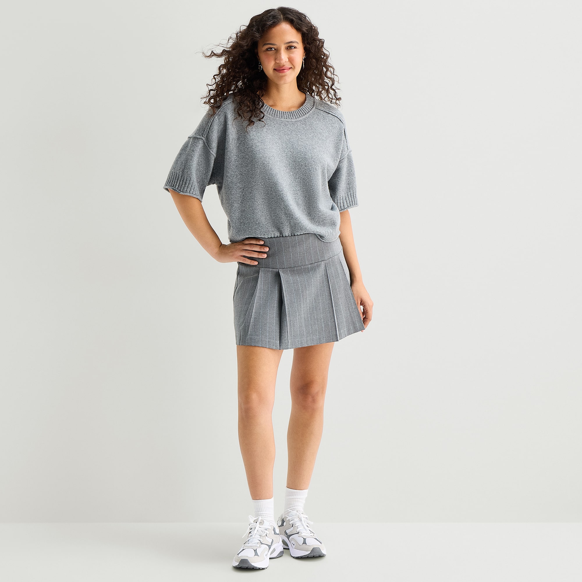 A.N.A Womens Pleated Skirt