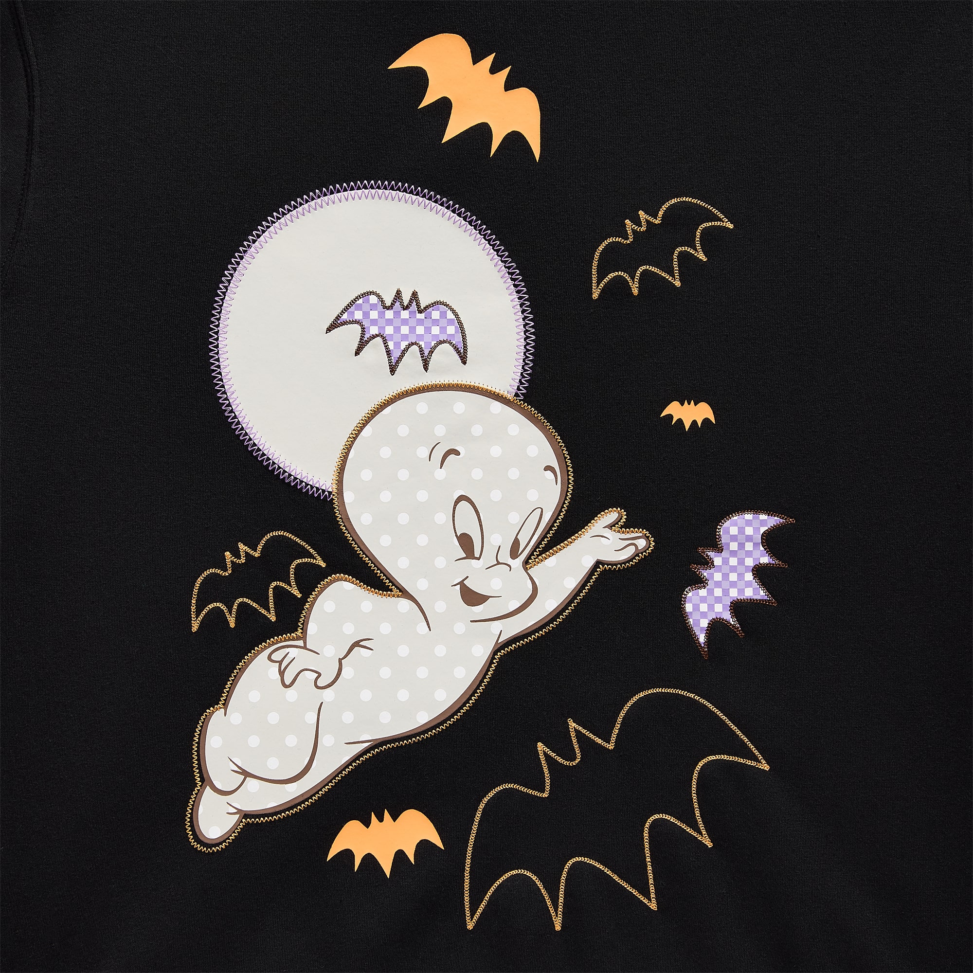 Casper Womens Juniors Long Sleeve Zipper Hoodie