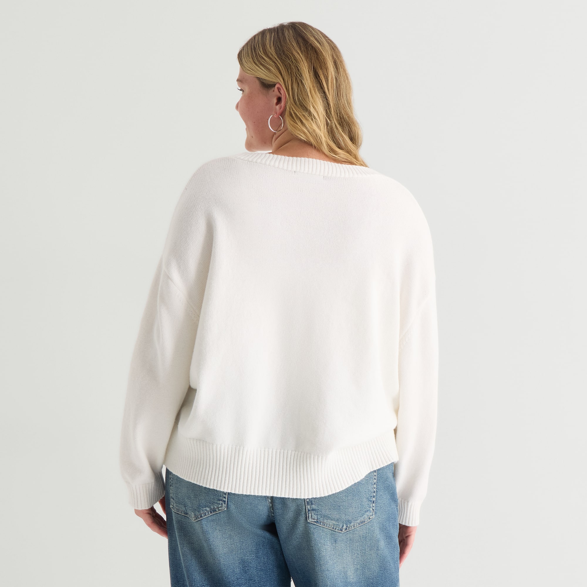 Forever 21 Womens V Neck Long Sleeve Open Front Juniors Plus Cardigan