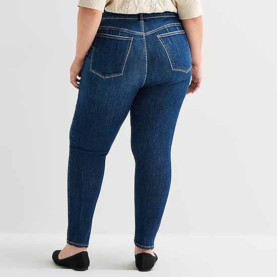 A.N.A Womens High Rise Skinny Fit Jean