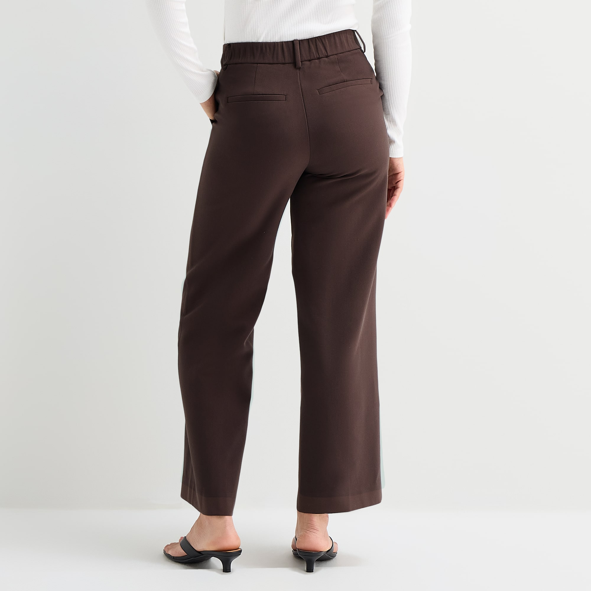 A.N.A Womens Wide Leg High Rise Trouser