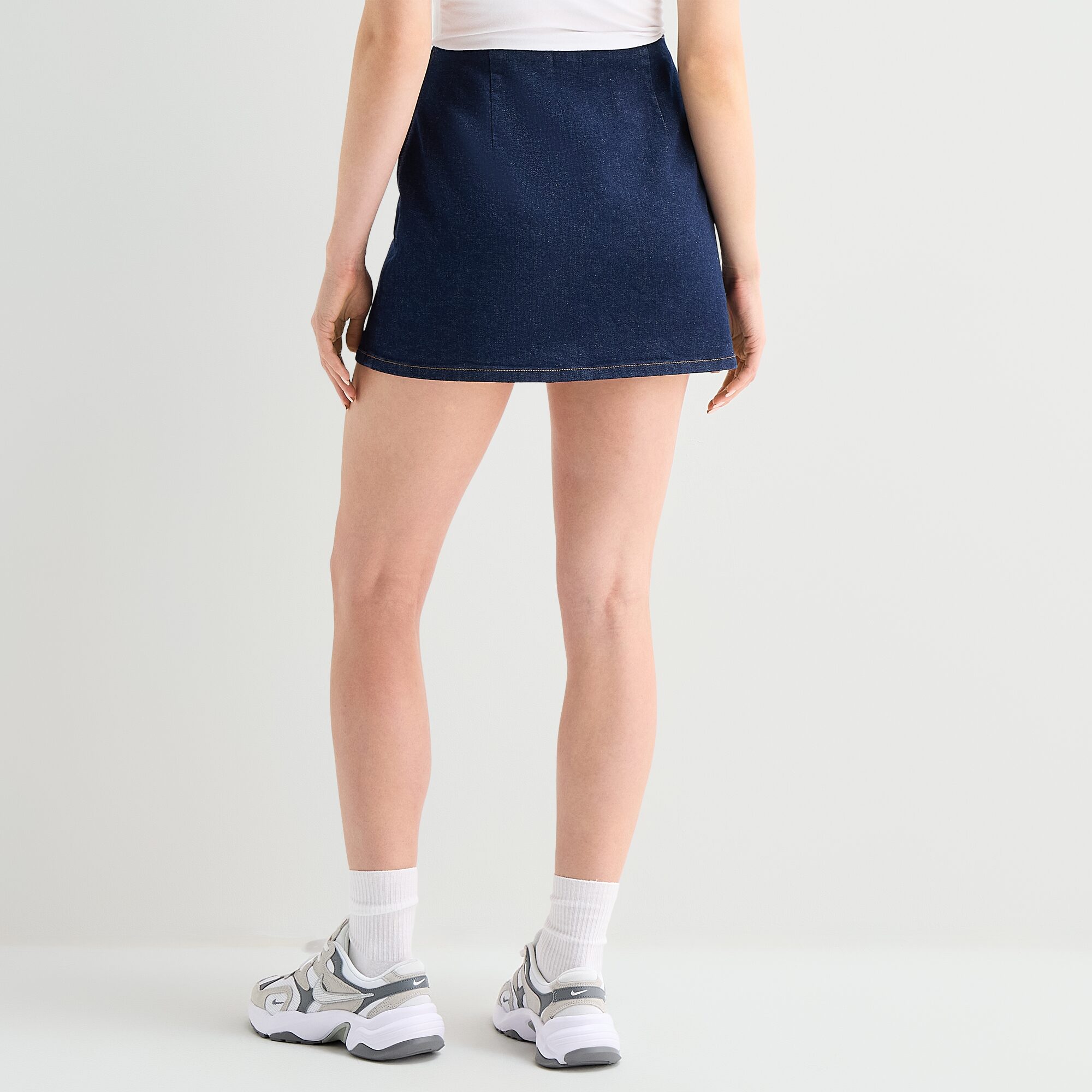 A.N.A Womens High Rise Denim Skort
