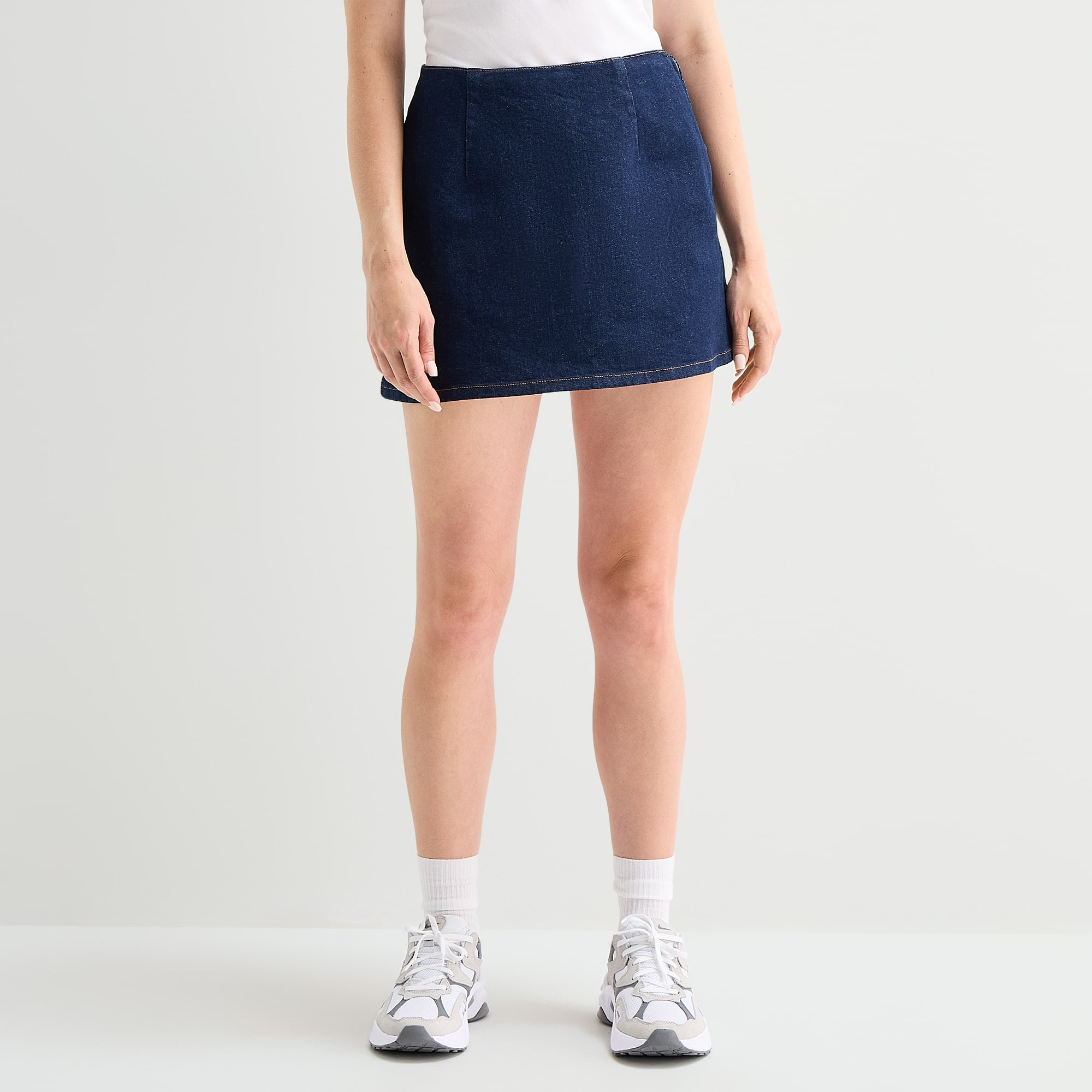 A.N.A Womens High Rise Denim Skort