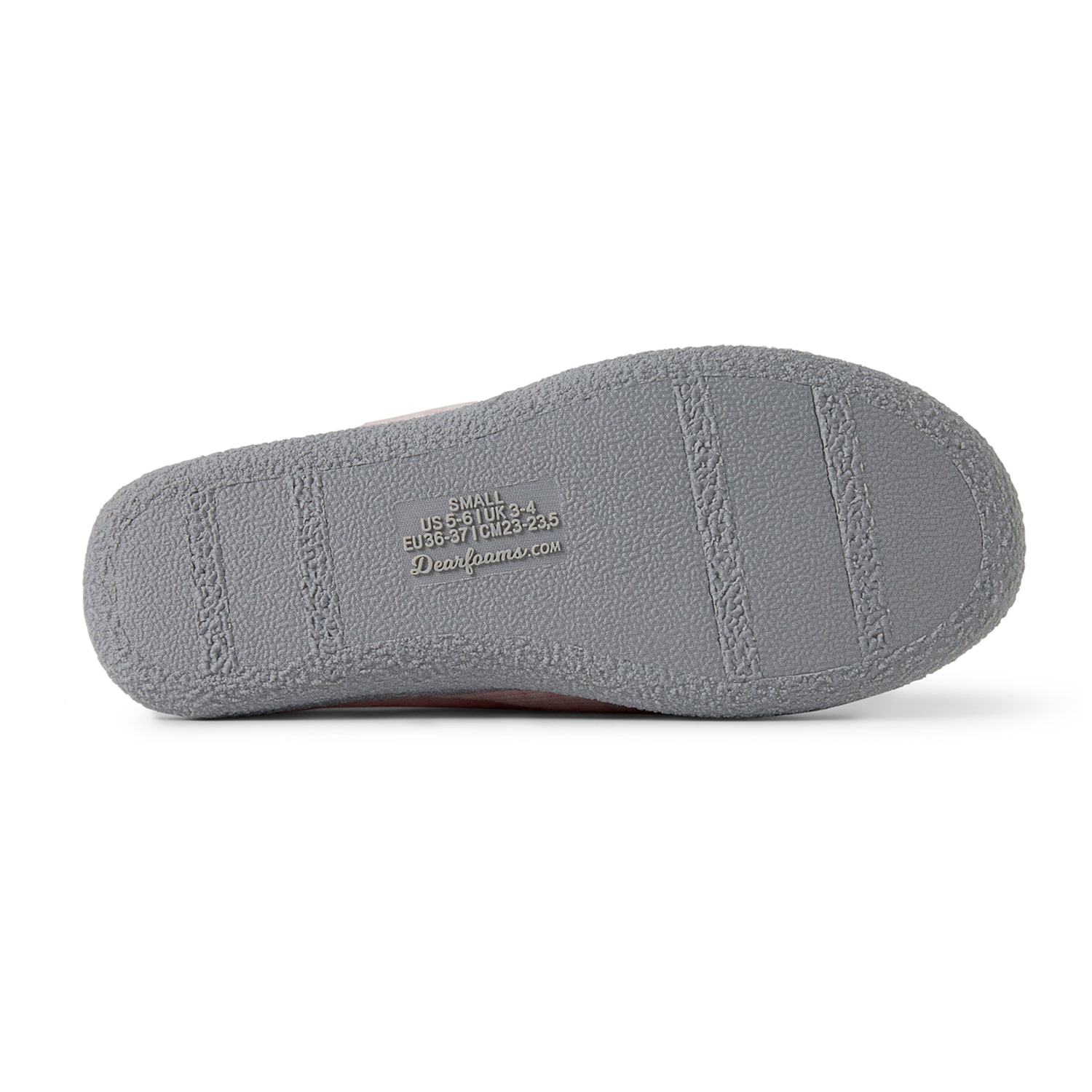 Dearfoams Lacey Rib Knit Womens Clog Slippers
