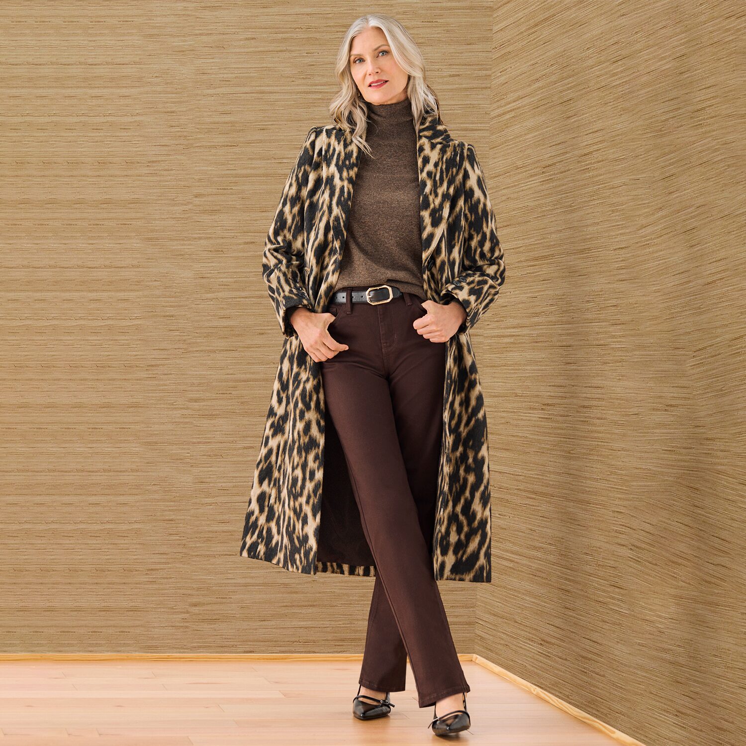 Liz Claiborne Womens Midweight Coat