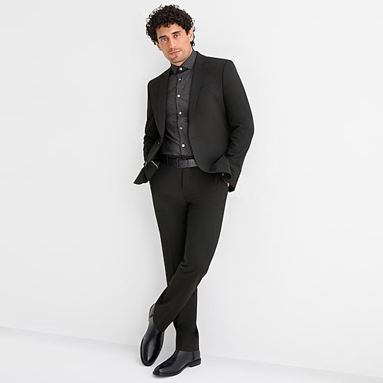 J.Ferrar Ultra Comfort Mens Stretch Fabric Slim Fit Suit Separates
