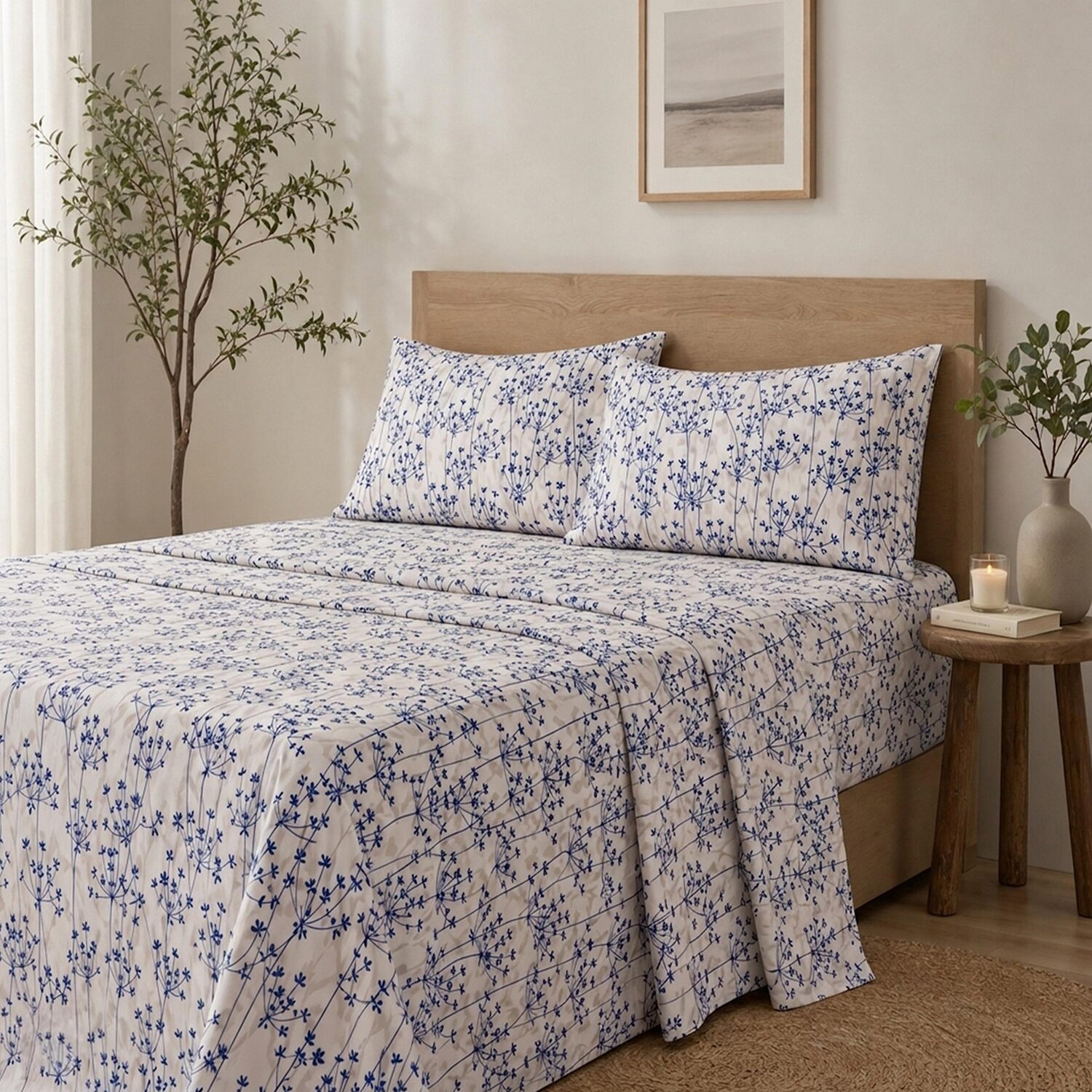 Kathy Ireland Egyptian Cotton Certified 500tc Sheet Set