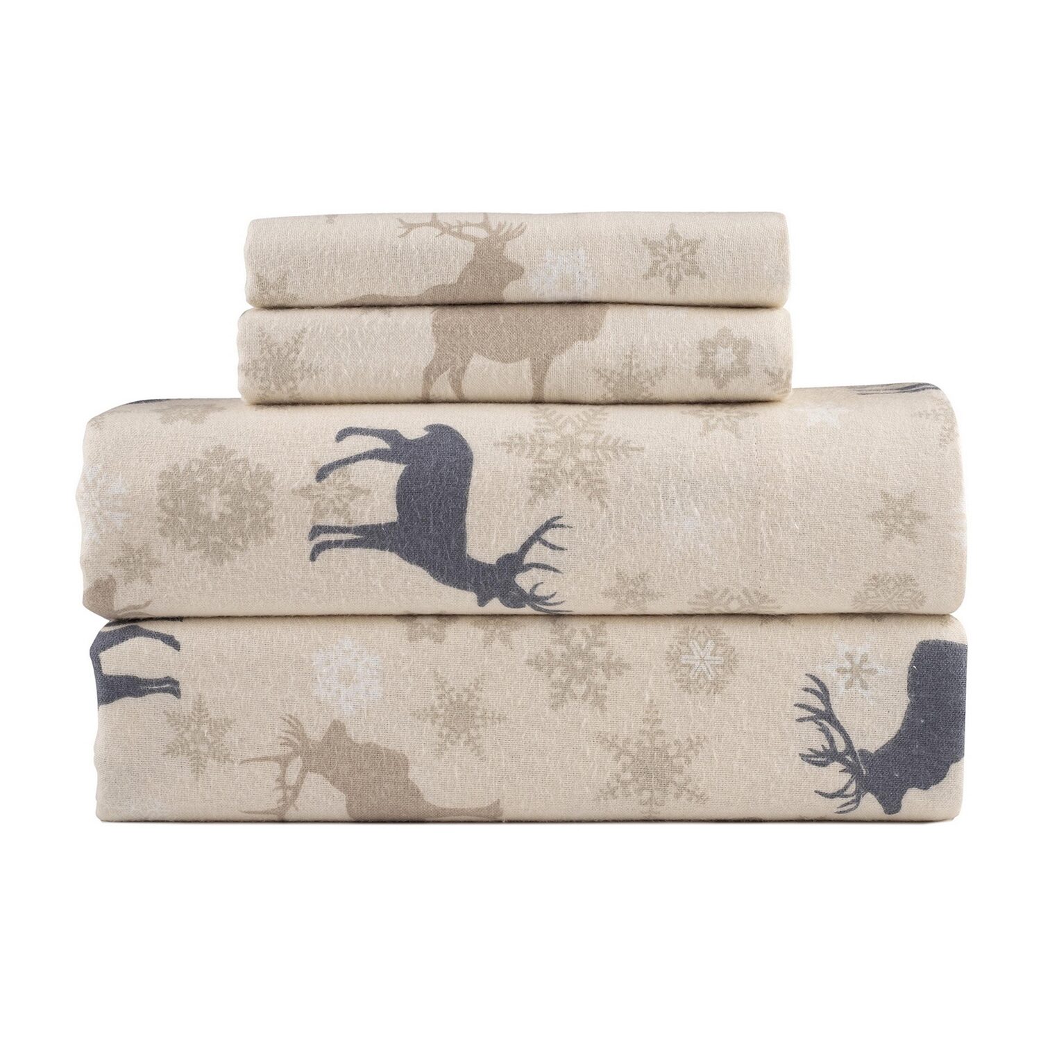 Kathy Ireland Turkish Cotton Flannel Deep Pocket Sheet Set