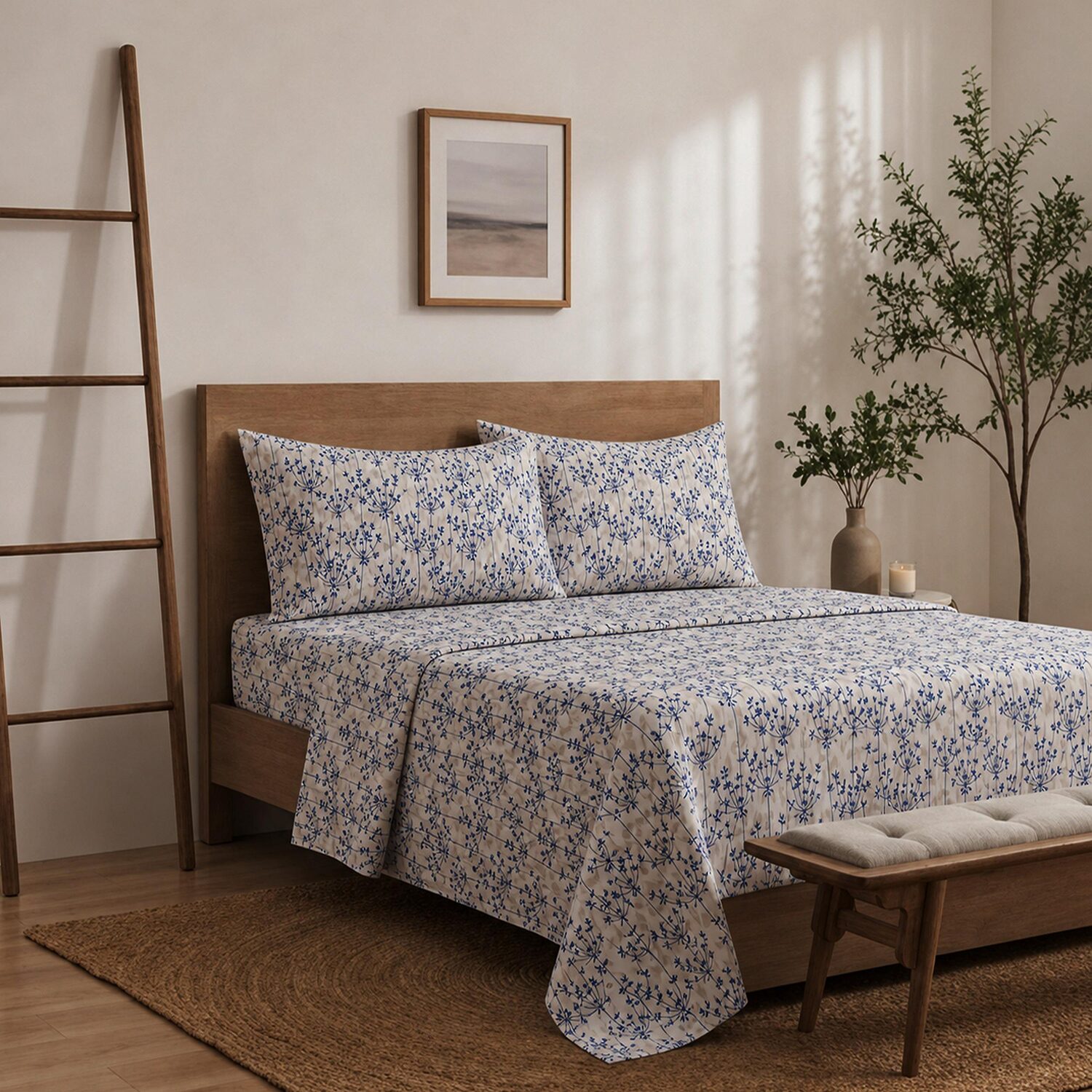Kathy Ireland Egyptian Cotton Certified 500tc Sheet Set