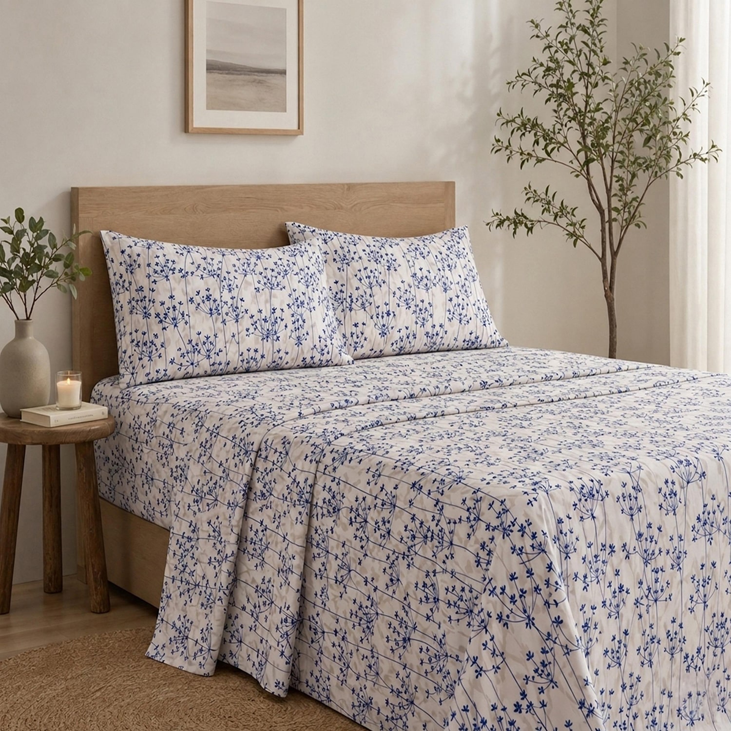 Kathy Ireland Egyptian Cotton Certified 500tc Sheet Set